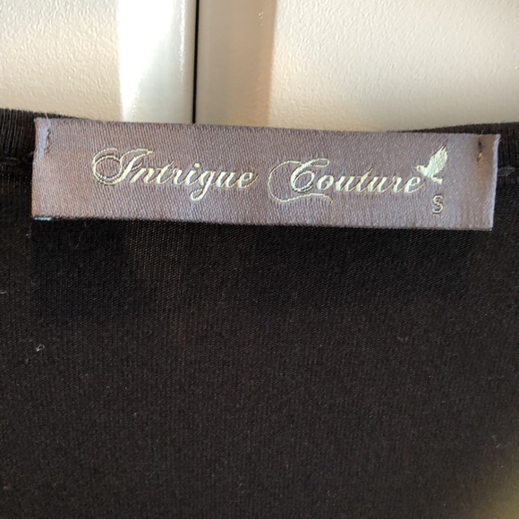 🎀 Intrigue Couture silky soft short sleeve high hip bodysuit - Picture 3 of 6